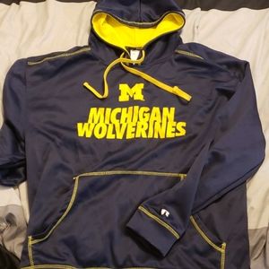 XL Russell Michigan Wolverines Hoodie